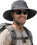 FURTALK Fishing Hat - UPF 80+ Foldable Wide Brim for Outdoor Hiking & Beach Use | Summer Essential