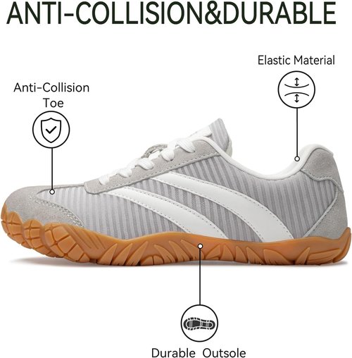 Barefoot Shoes | Women’s Casual Sneakers with Wide Toe Box - Lightweight, Breathable, Zero Drop Design