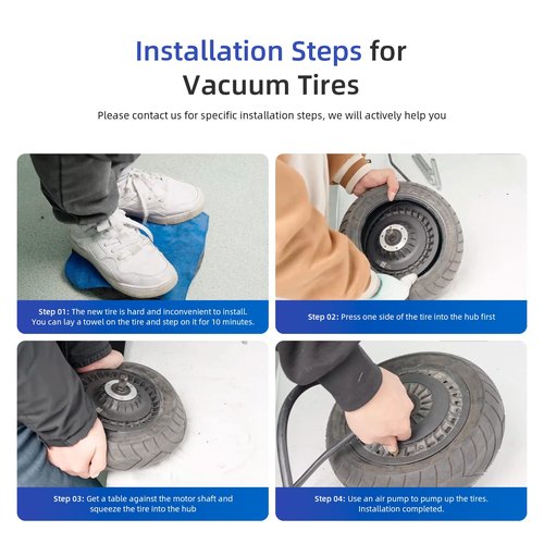 ulip 90/55-7 Tubeless Tire 11 inch Tire for Segway Ninebot GT1 GT2 Electric Scooter Accessory Off-Road Replacement Wheel Parts 2PCS