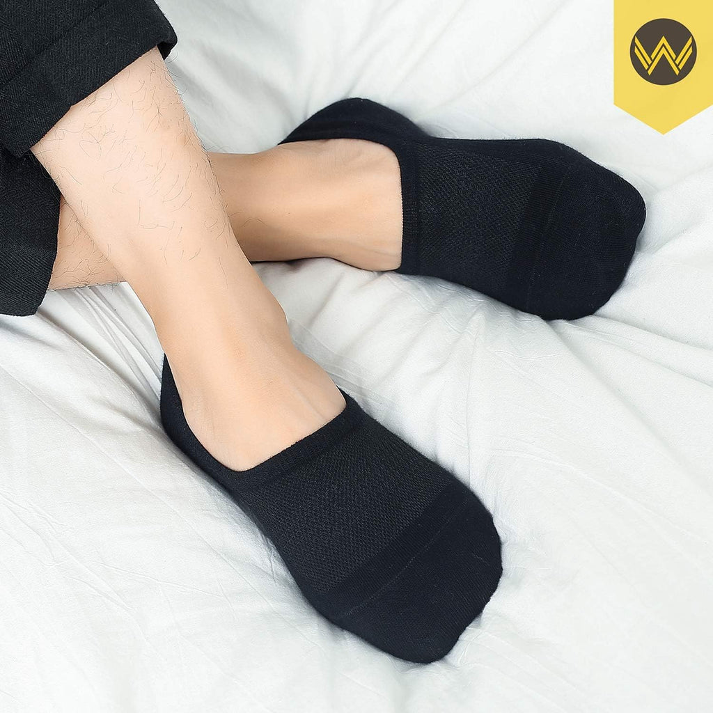 WANDER No Show Socks - 10 Pairs Cotton Non-Slip Low Cut Invisible Loafer Socks for Men & Women | Sizes 6-14