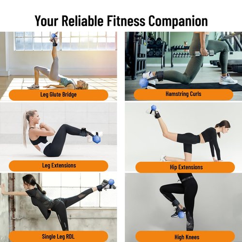 Ankle Straps for Dumbbell and Cable Machine, Monkey Foot Dumbbell Attachment Straps for Gym Trainer and Ankle Straps for Weight Lifting, Leg Extensions for Women and Men