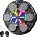 Skiennix Music Punching Machine - Bluetooth Wall Boxing Pad with Rhythm Lights & 3 Speed Modes | Home Fitness Equipment for Kids & Adults
