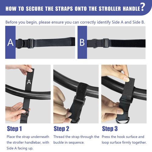 JOXPRING Golf Stroller Attachment – Universal Golf Club Holder for Strollers, Acacia Wood, 12 Slots, 5 Ball Holders & Removable Tee Case – Portable, Easy Setup, Gift for Golf-Loving Parents