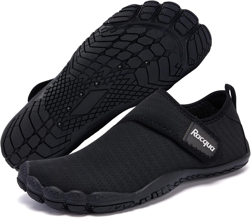 Racqua Slip-On Water Shoes - Quick Dry, Lightweight Aqua Footwear for Beach, Swim & Hiking