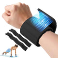 GLIDESMOOTH Wrist Weights, 1.1LB Each Stackable Magnetic, Adjustable Ankle Weights for Men & Women, Jogging/Yoga & More, Black