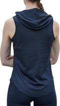 Skiennix Women's Hooded Yoga Tank Top - Quick Dry Sleeveless Running Shirt | Perfect for Gym Workouts