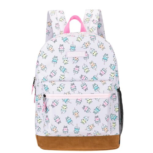 AEROPOSTALE Upgraded Fieldtrip Backpack for Girls - Womens Bag for Everyday Use, Daypack for Travel (Boba Party)