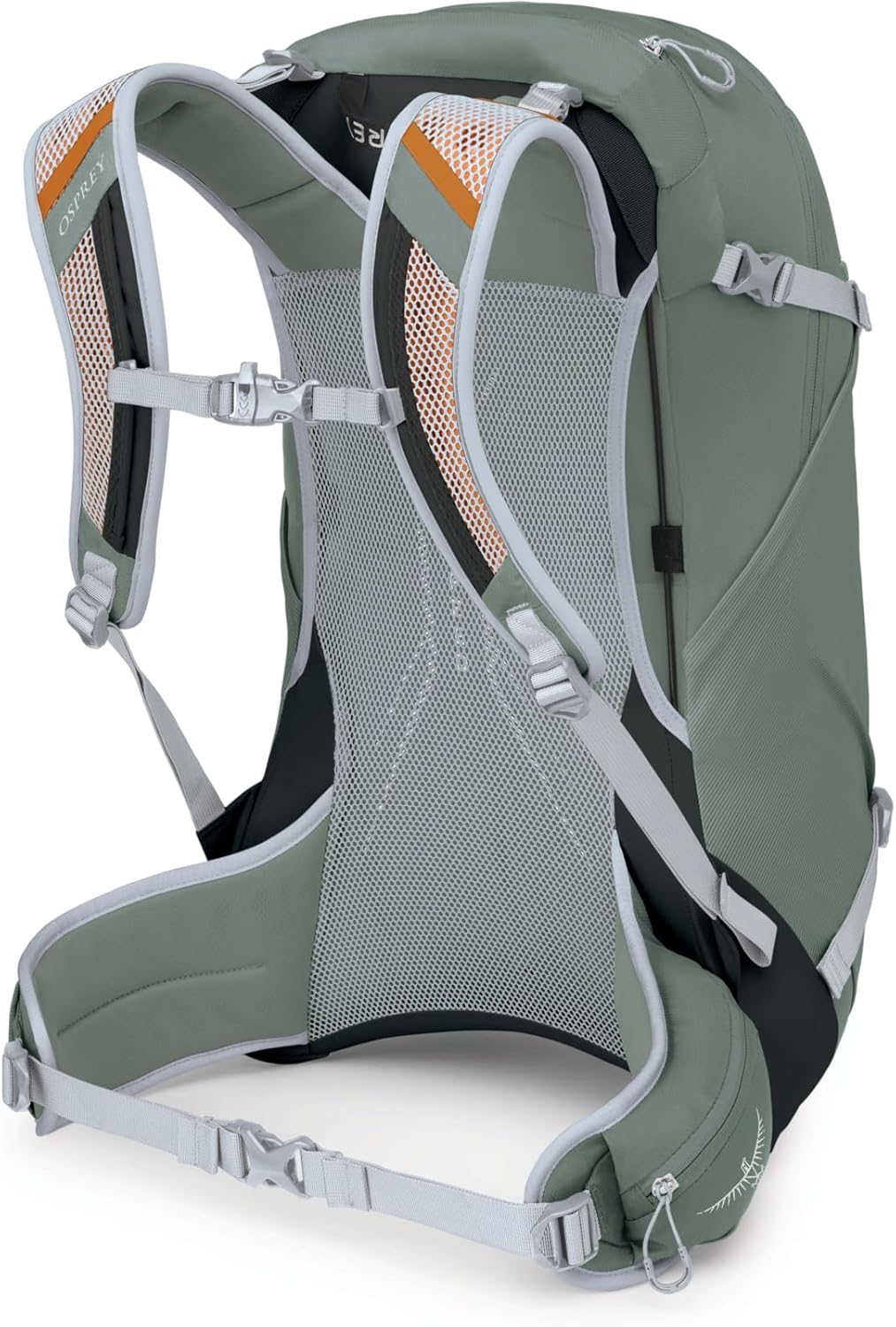 Osprey Hikelite 28L Lightweight Hiking Backpack - Durable Travel Daypack with Rain Cover | Pine Leaf Green, M/L
