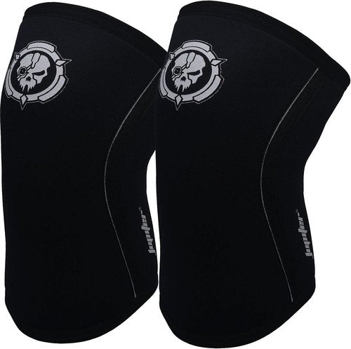 Jupiter Knee Sleeves - 7mm Compression Braces for Weightlifting & Squats | Unisex Small Size