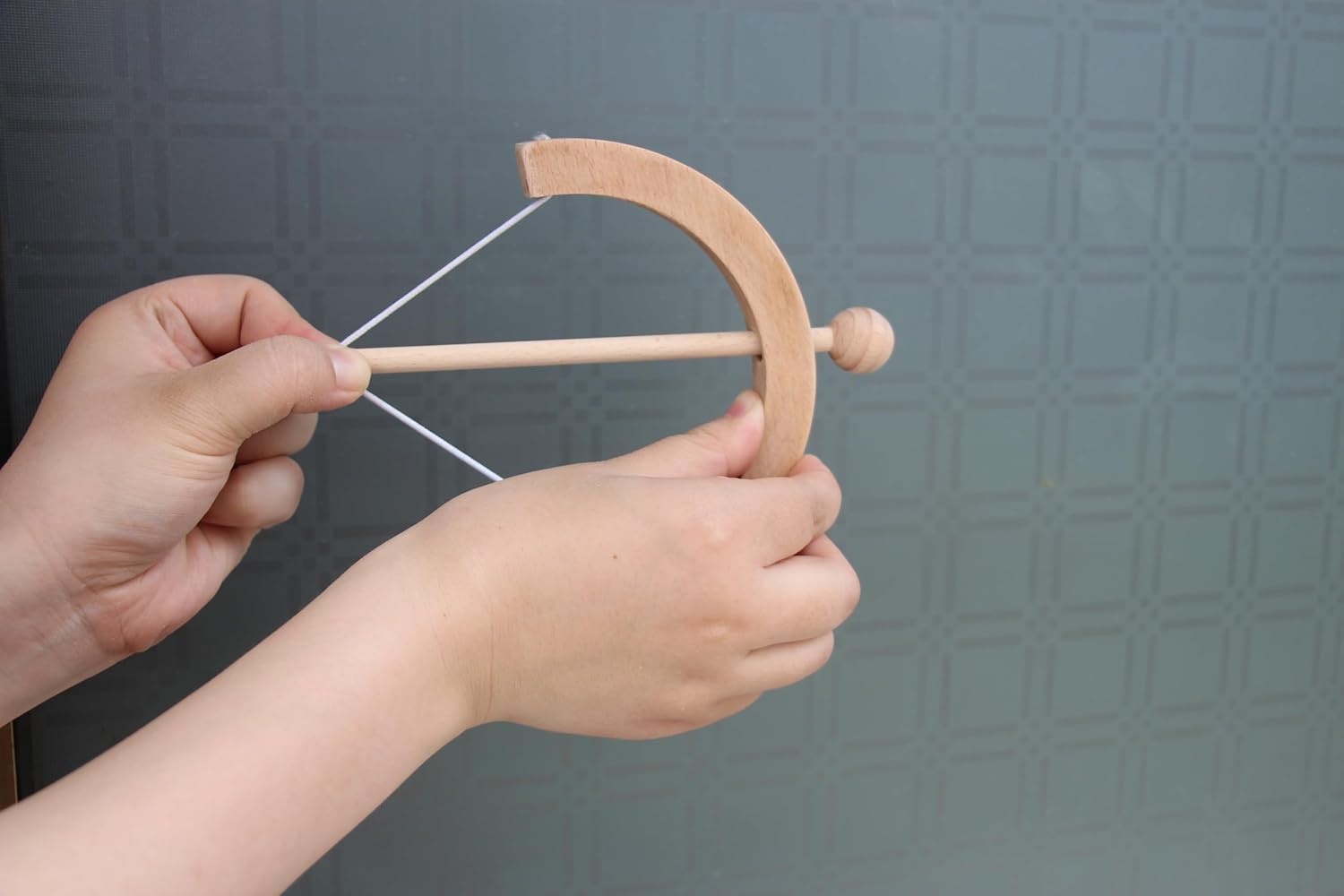 Wooden Kids Bow and Arrow Set by [Brand Name] - Safe Indoor/Outdoor Archery Toy for Ages 3+ | Includes 5 Arrows, 4 Targets, Cotton Quiver