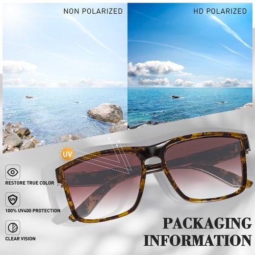 KAPVOE Polarized Sunglasses Men Women UV400 Protection Sport Glasses Driving Fishing Cycling Beach Golf Running - K116
