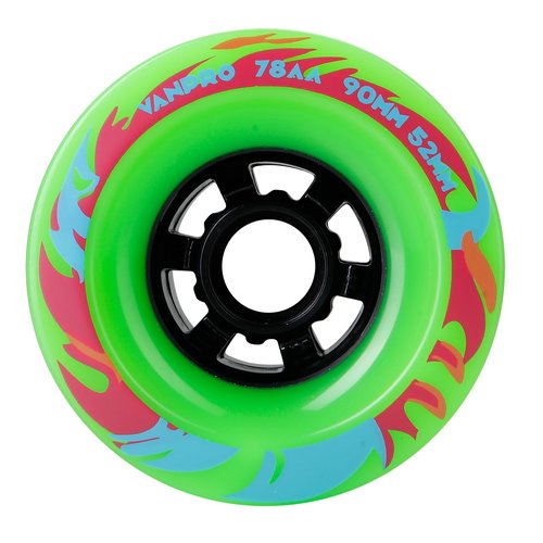 vanpro DIY Electric Skateboard Longboards Wheel 90MM 9052 pu for Cruising, Carving, Free-Style, Wheels Flywheels 608rs Bearings Cored Classics Wheel