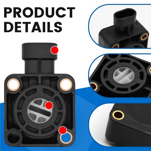 Cartclan 2015-UP RXV Golf Cart Electronic Throttle Sensor, Rotary Position Sensor Component for EZGO Golf Cart Part, OEM#: 671848