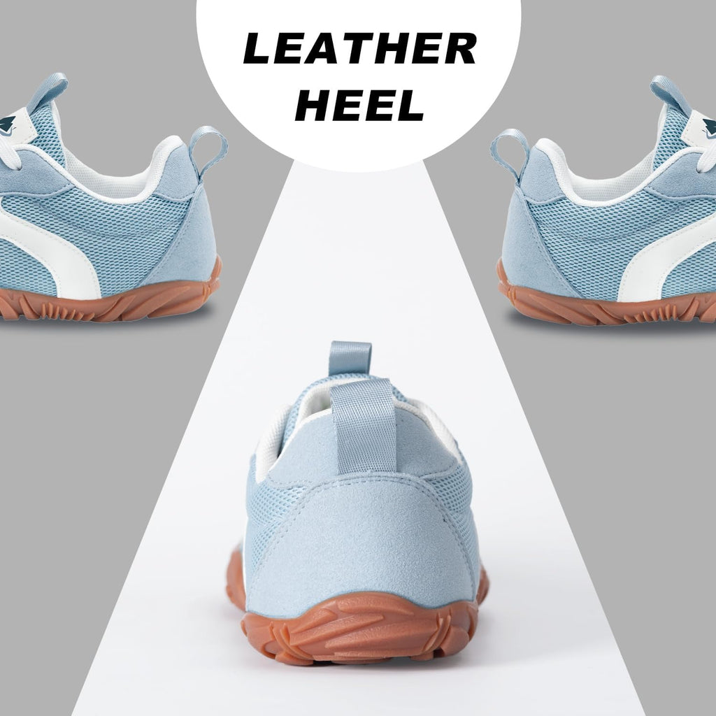 Skiennix Barefoot Sneakers - Minimalist Trail Running Shoes for Men & Women | Wide Toe Box, Perfect for Hiking & Biking