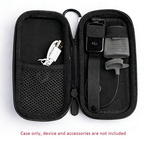 EMAY Hard Case for SleepO2 Wrist Pulse Oximeter - Durable Protection & Portable Design