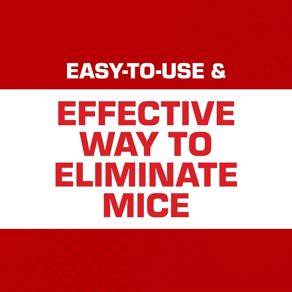 Tomcat Mouse Trap - Kill & Contain Rodents Safely | 2 Traps for Easy Disposal