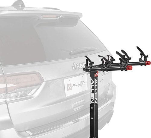Allen Sports 3-Bike Hitch Rack - Durable Design for 1.25" & 2" Hitches | Easy Installation