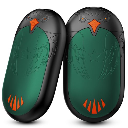 Hand Warmers Rechargeable 2 Pack, Magnetic Electric Hand Warmer Up to 24hrs, Pocket Size Hand Warmer 3 Levels Heating, Warm Gifts for Raynauds, Golf, Men Women