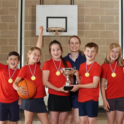 Caydo Gold Medals for Kids - 200 Count Plastic Award Medals for School Sports Competitions