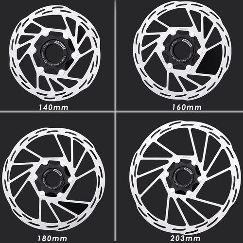 JFOYH 160mm Centerlock Disc Brake Rotor with Locking, 1.8mm Thickness - 160mm[1 PACK]