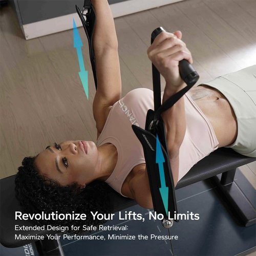 Speediance Extender Belt and Adjustable Barbell Hooks for Gym Monster Home Gym Machine
