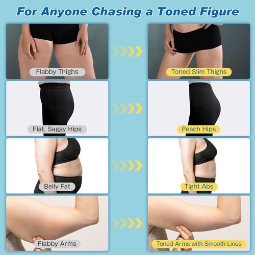 CYFIE Thigh Trainer Kegel Exerciser, Inner Thigh Exerciser for Women Men, Pelvic Floor Trainer with Portable Band for Glute, Leg, Arm Workout, Thigh Exerciser with 30LB Band for Home Gym