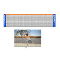 Denpetec Portable Badminton Net Set for Tennis, Soccer Tennis, Kids Adult Volleyball Training Net Indoor/Outdoor Sports Net for Garden Court Beach Backyard
