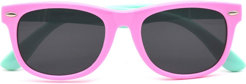 Skiennix Toddler Sunglasses - Flexible Polarized Kids Eyewear for Ages 2 to 10 | Unisex Design