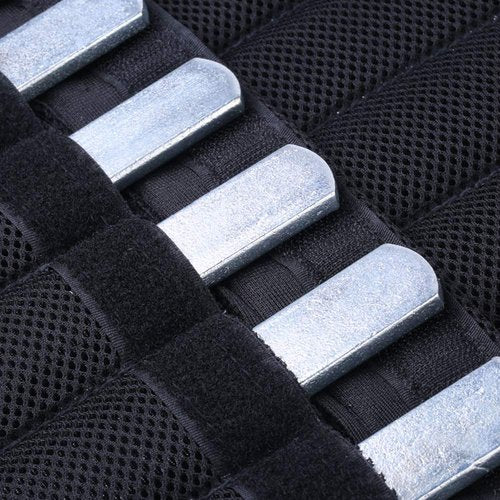 Bibabala 8pcs Load Bearing Steel Plates, Steel Plates for Weighted Vest, Loading Leg Guards Adjustable Weight Vests, Strength Training Plates for Fitness Exercise for Men Women