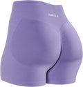 AUROLA Workout Shorts for Women - No Roll Up, Squat Proof, Seamless Compression | 2.5-6.5 Sizes