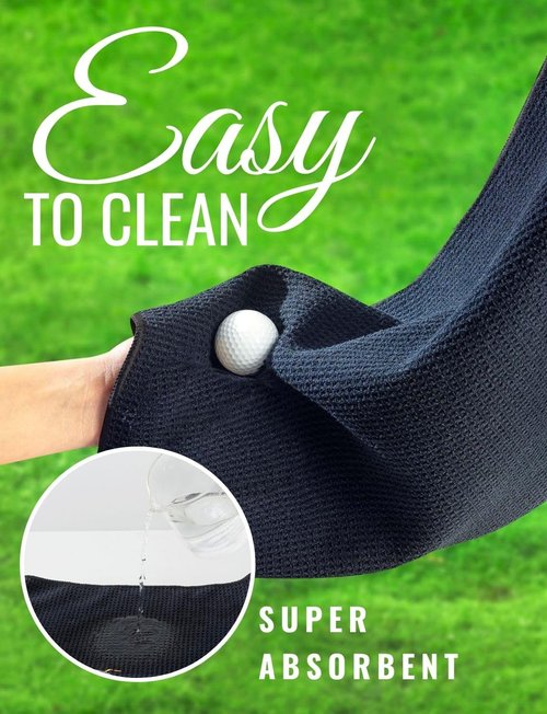 CybGene 40th Birthday Gifts Golf for Men Golfer, Funny Golf Towels for Golf Lovers, Husband, Perfect for Dad, Boss, Grandpa for Birthday
