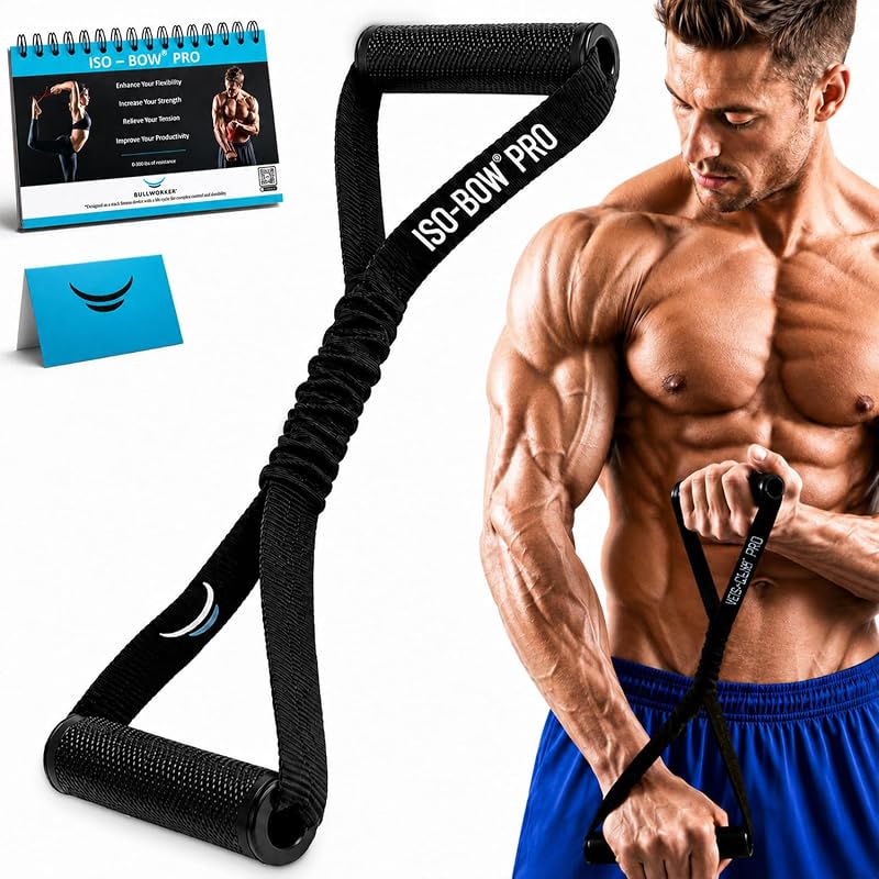 Bullworker ISO BOW Pro Isometric Exercise Equipment & Straps