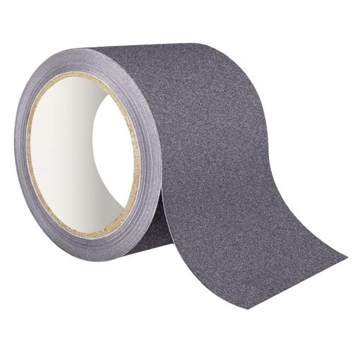 Farady Grip Tape Strong Adhesive Anti Slip Grip Tape Heavy Duty Non Skid Waterproof Safety Friction Tape for Stair, Ramps, Steps, Walkways, Floors, Indoor/Outdoor (Grey, 4in x 50ft), HB03390