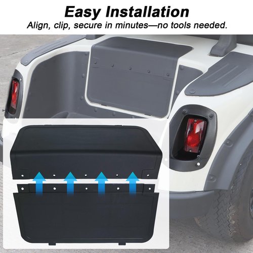 CYOOYC Golf Cart Access Panel Cover Replacement for EZGO RXV 2008-2015 Gas Electric Models, OEM #600249, Weather Impact Resistant Easy Installation Accessories
