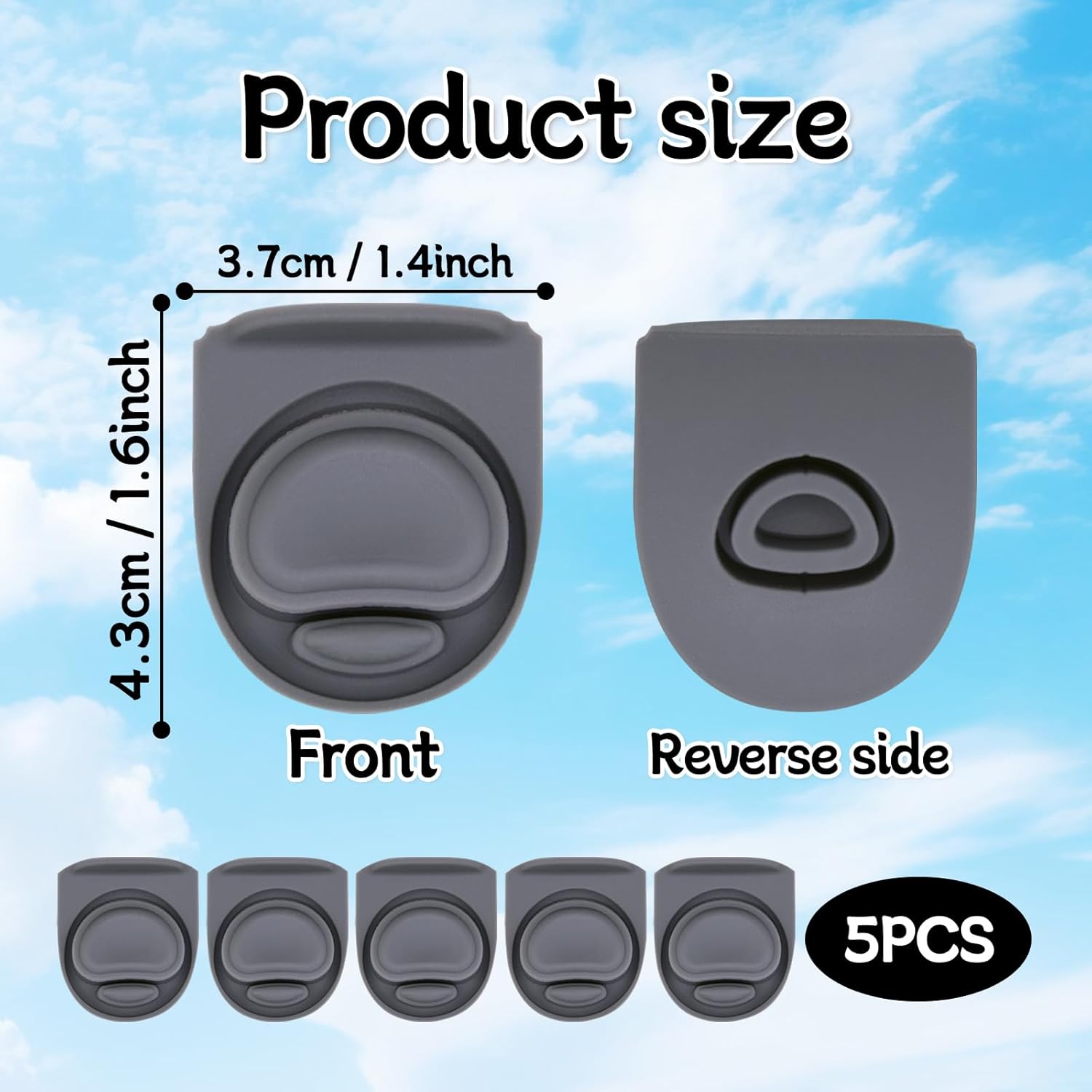 Owala | Replacement Rubber Seal Gasket for FreeSip Water Bottles - 5 Pcs Set for 16-40 Oz