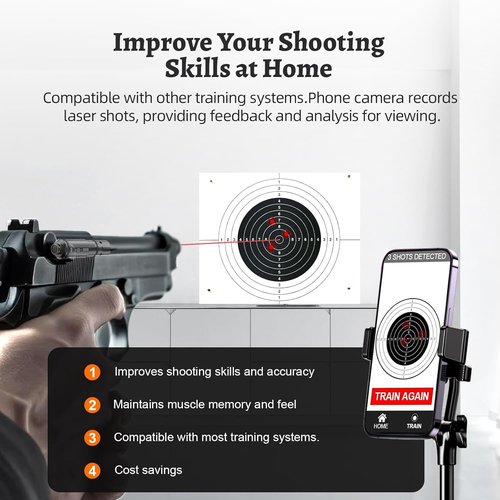 LaserLyte 9MM/223REM/380ACP/38SPL Training Cartridge - Dry Fire System with 3 Battery Sets & O-Rings