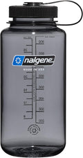 Nalgene 32 oz Wide Mouth Water Bottle - BPA-Free, Durable, Leak-Proof Design for Hiking & Travel