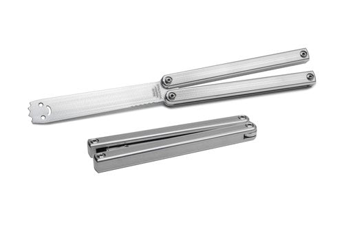 Squid Industries Squiddy-AL Trainer, With 6061 Aluminium Handle & Aluminium False Edge, For Practicing Filpping, Light weight and Safe