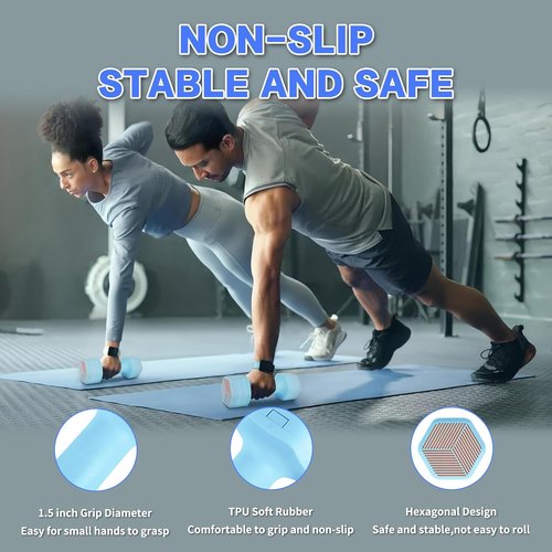 HXD-ERGO Adjustable Dumbbell Set - 15 In 1 Quick Change Weights, 55/110 LBS, Anti-Slip Grip | Space-Saving Home Gym Equipment
