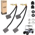 10L0L Golf Cart ADC Motor Brush Kit for Club Car & EZGO TXT 1997-2009 Electric Replaces Part Number OEM# 73120-G25, 1021862-01,1021871-01