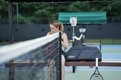 ADV Pro Tennis Bag V3 - Game-Changing Tennis Racquet Bag, Tennis Racket Bag & Backpack with Cooler, Sweat & Shoe Compartment, and Unmatched Organization, Designed for Men and Women (Lava)