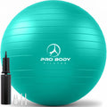 ProBody Pilates Exercise Ball - Gym-Grade Balance Ball for Fitness, Yoga & Physical Therapy | Multiple Sizes Available