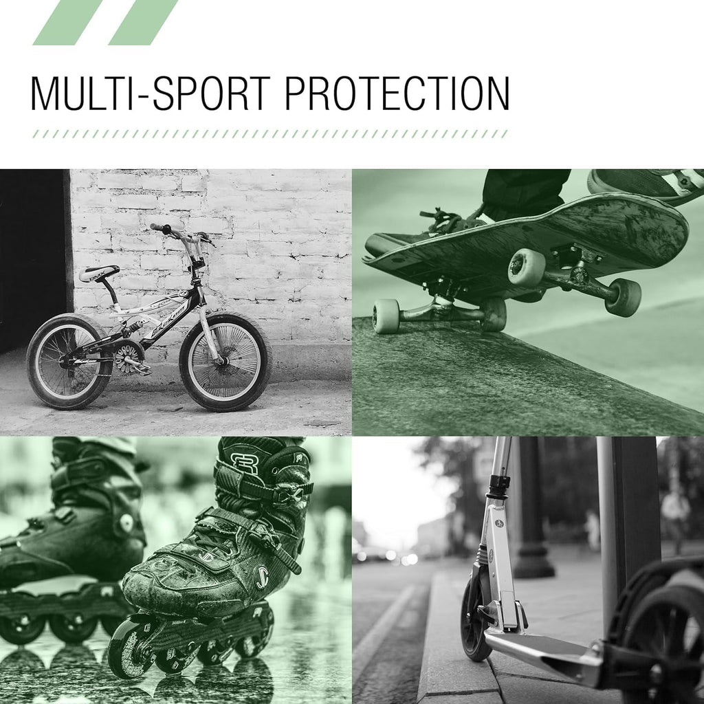 80SIX Triple Certified Multisport Helmet - Perfect for Biking, Scootering, and Skating | Safety & Comfort