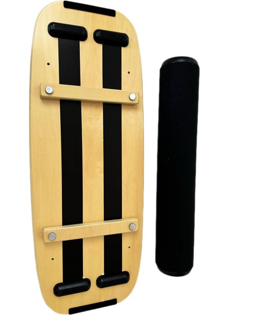 Adjustable Distance Balance Surfboard - Indoor & Outdoor Surfing Trainer, 300lbs Capacity, Non-Slip Safety (multicolour)