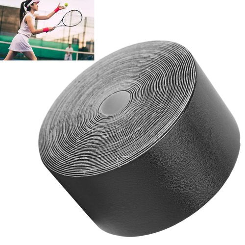 plplaaoo Tennis Racket Grip Tape, 5M Tennis Racket Head Tape,Tennis Racket Tape Racket Head Protection Tape, Tennis Wrap Grip Tape,Widened Squash Racquet Guard for Sports Gear,Tennis Tape