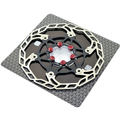 ASHIMA-LTD Flo-Tor ARF-3 Disc Flotor Rotor 6-Bolt, 160mm, 2PCS, Black, AS2385