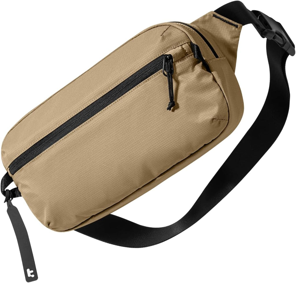 tomtoc Sling Bag - 3.5L RFID Blocking Crossbody Chest Pack | Water-Resistant Lightweight for Travel