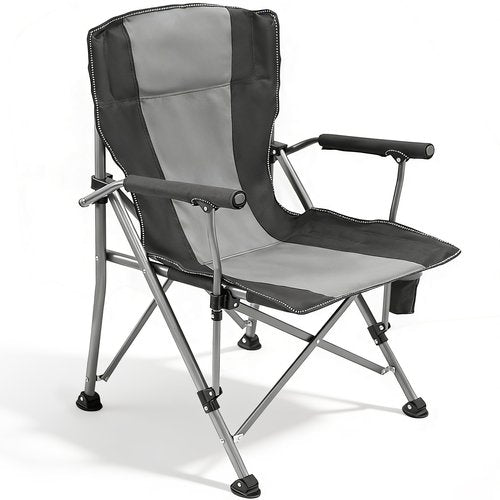 WILDROOTS Heavy Duty Camping Chair, Durable Padded Folding Chair