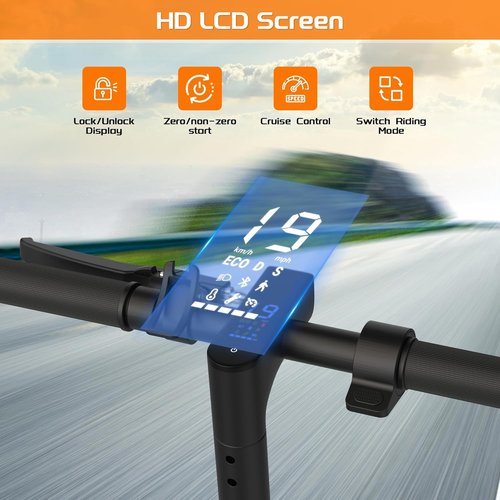 Maxshot Electric Scooter - High-Speed Folding Escooter for Adults & Kids | 8.5"/10"/14" Tires, Up to 50 Miles Range