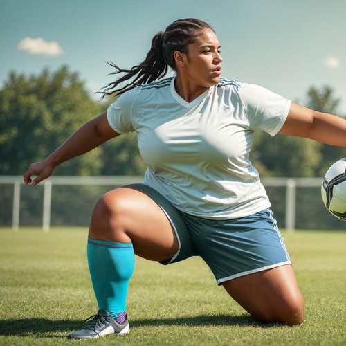Kickticks Plus Size Compression Socks-Wide Calf Knee High Socks for Men & Women, 20-30mmHg, Available in 2XL to 4XL, 4 Pairs